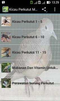 Kicau Perkutut Master screenshot 1