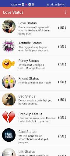 Love Status screenshot 2