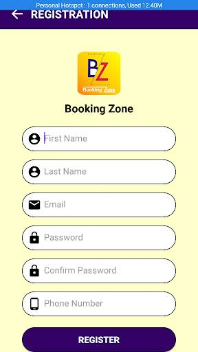 Booking Zone screenshot 2