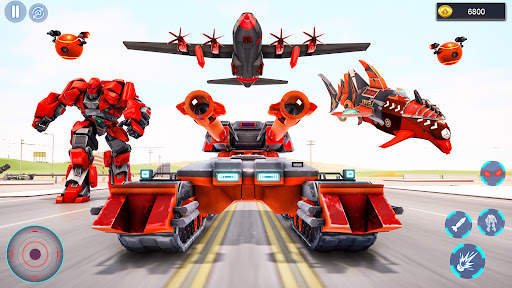 Dolphin Robot Transform Wars screenshot 6