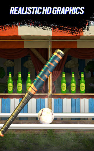 Knockdown Bottles Smash:Baseball hit & knock out 3 screenshot 2