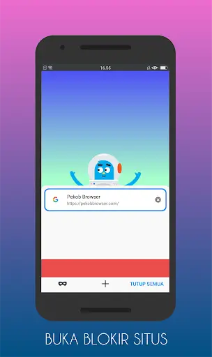 Pekob Pro: Private Browser скриншот 1