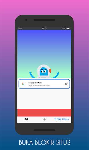 Pekob Pro: Browser Anti Blokir screenshot 1