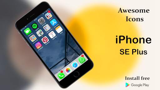 iPhone SE Plus Launcher 2020: Themes & Wallpapers screenshot 5