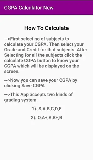 CGPA Calculator New screenshot 8