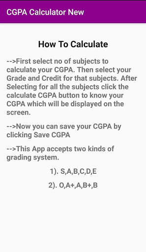 CGPA Calculator New screenshot 8