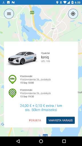 Heimo -yhteiskäyttöautot screenshot 4