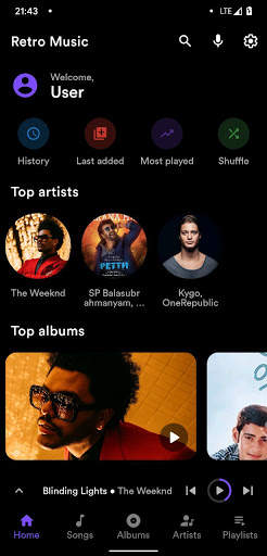 Uni Player Pro - mp3 player retro music screenshot 3
