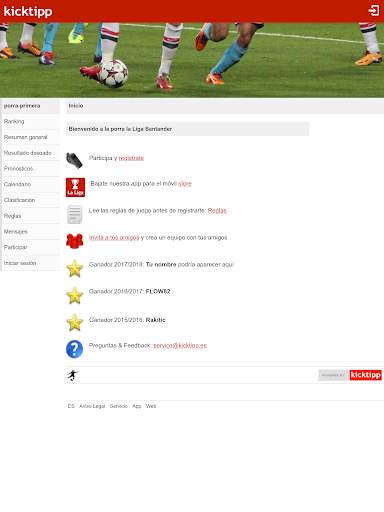 Kicktipp - La porra aplicación screenshot 8