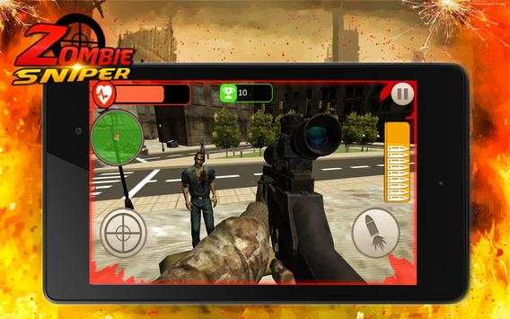Zombie Sniper Shooter screenshot 21