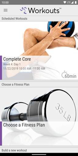 Anytime Workouts 1 تصوير الشاشة