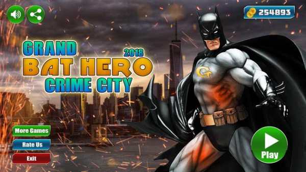 Flying Super Bat Hero स्क्रीनशॉट 2