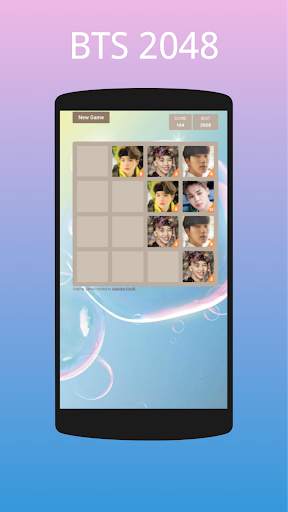 BTS Game 2048 screenshot 1