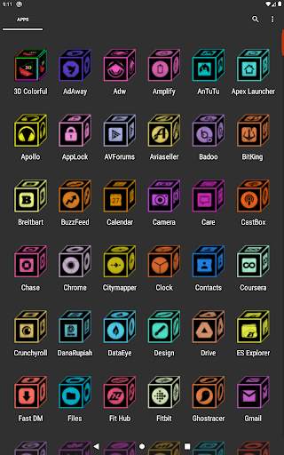 3D Colorful Flat Icon Pack screenshot 14