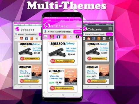 Tchiser - Female Web Browser & Explorer screenshot 3