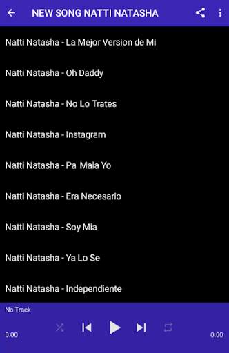 Natti Natasha - La Mejor Version de Mi Mp3. screenshot 3