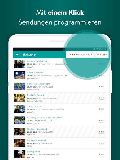 YouTV persönliche TV Mediathek screenshot 8
