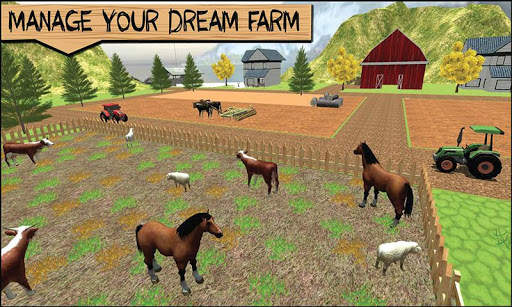 Farm Tractor Sim - Forage Farming Games screenshot 2