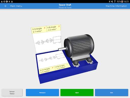 SKF Spacer shaft alignment screenshot 10