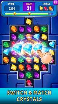 Crazy Crystal Crush screenshot 1