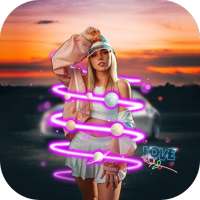 Spiral Photo Editor – Neon