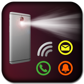 Flash on Call &amp; SMS icon