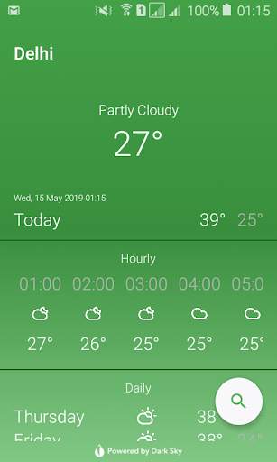 Daily Weather App - Weather Forecasting, Updating screenshot 1