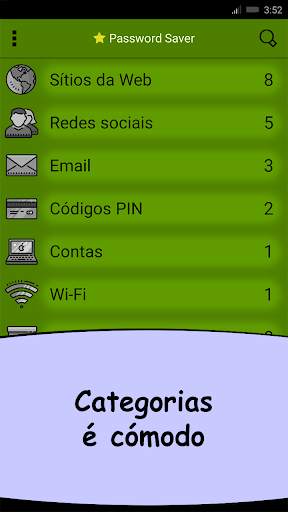 Password Saver: fácil e seguro screenshot 2