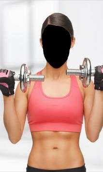 Women Fitness Outfit Photo Frames screenshot 4