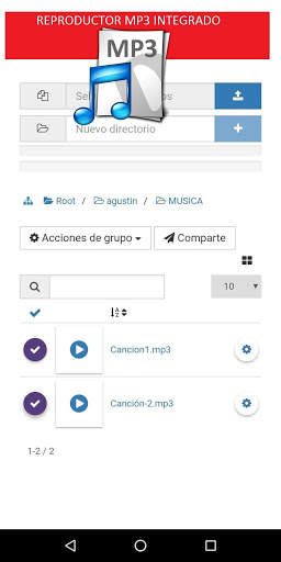 Free Cloud  video and music server screenshot 1