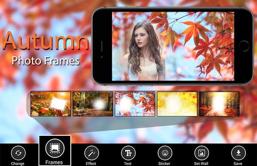 Autumn Photo Frames - leaf color photo editor screenshot 1