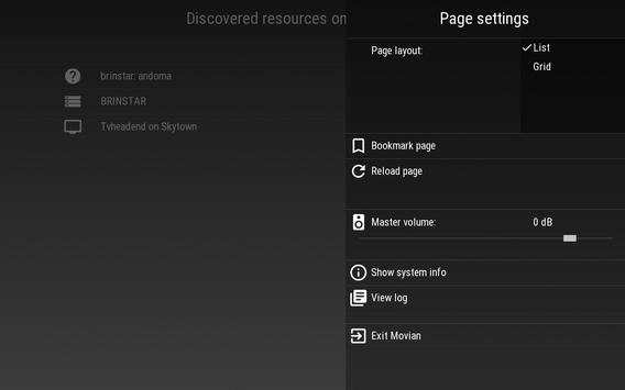 Movian screenshot 2