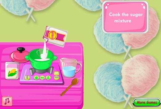 cooking games prepar cotton candy screenshot 4