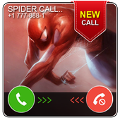 call from spider-man (OMG he is Answer me) icon
