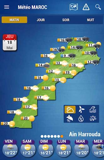Météo Maroc screenshot 1