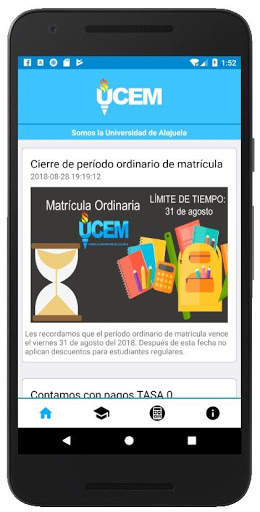 UCEM App screenshot 1