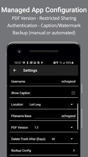 CAPTOR for BlackBerry screenshot 7