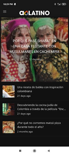 AishLatino.com - Android App screenshot 4