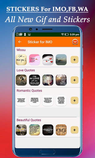 Stickers for Imo, fb, whatsapp screenshot 7