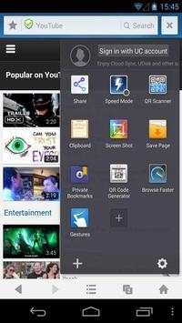 QR Code Generator - UC Browser screenshot 2