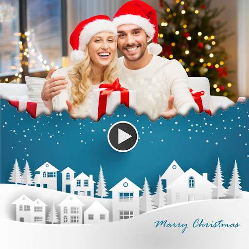 Christmas Video Maker With Photo Frame screenshot 1
