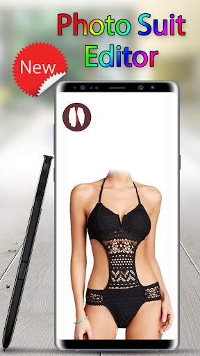 Bikini girl photo suit screenshot 2