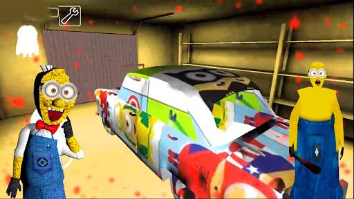 Yellow Granny Horror 2 :Scary Banana Adventure Mod screenshot 1