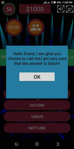 Millionaire Trivia Game:I Want To Be A Millionaire screenshot 4