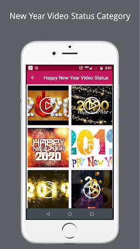 Happy New Year Video Status screenshot 2