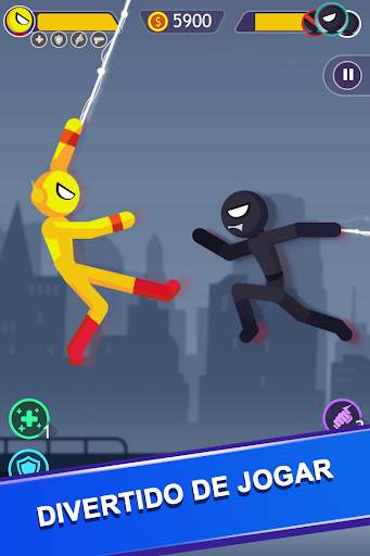 Jogos offline Stickman Battle screenshot 1
