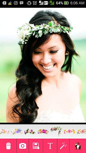 Flower Crown Photo Editor screenshot 1