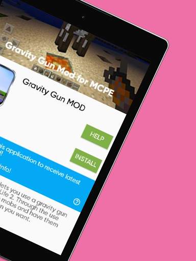 Gravity Gun Mod for MCPE screenshot 10