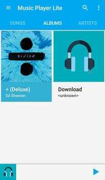 Music Player Lite screenshot 2
