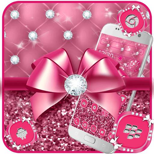 Luxury Pink Bowknot Theme 1.1.7